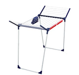Leifheit Pegasus 180 Plus Fritstående stativ Blå, Sølv