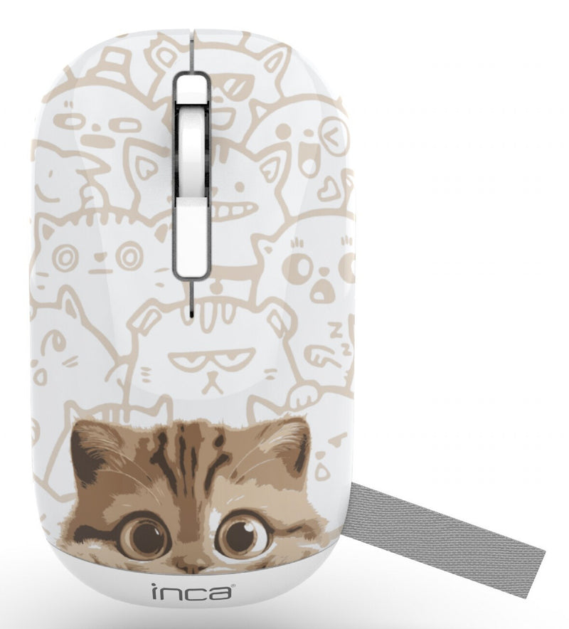Inca IWM-242K mus Kontor Ambidextrous Bluetooth 1600 dpi