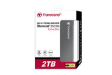 Transcend StoreJet 25C3 ekstern harddisk 2 TB 5400 rpm 2.5" Micro-USB B 3.2 Gen 1 (3.1 Gen 1) Grå