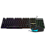 Inca IKG-448 tastatur Mus inkluderet Spil USB Sort