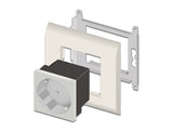 DeLOCK 81422 stikkontakt CEE 7/3 Hvid
