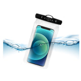 FIXED FIXFLT-BK mobiltelefon etui 17,3 cm (6.8") Lommeetui Transparent, Sort