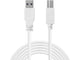 Sandberg 509-23 USB-kabel USB 3.2 Gen 1 (3.1 Gen 1) 0 m USB A USB B 5 Gbit/sek. Hvid