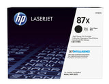 HP Original 87X LaserJet-tonerpatron med høj kapacitet, sort