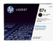 HP Original 87X LaserJet-tonerpatron med høj kapacitet, sort