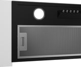 Beko HNU61422B emhætte Indbygget Sort 415 m³/t