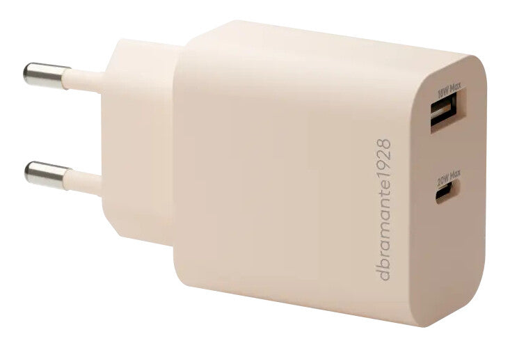 dbramante1928 CH18EUBE7204 oplader til mobil enhed Universel Beige Vekselstrøm Hurtig opladning Indendørs