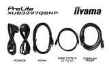 iiyama ProLite XUB3297QSNP-B1 computerskærm 81,3 cm (32") 2560 x 1440 pixel Quad HD LED Sort