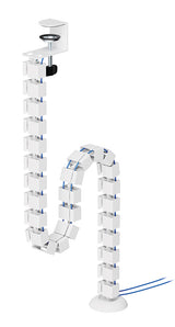 Neomounts ADS06-131WH kabelorganisator Skrivebord Kabelguide Hvid 1 stk