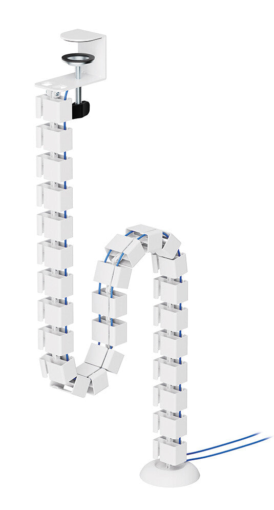 Neomounts ADS06-131WH kabelorganisator Skrivebord Kabelguide Hvid 1 stk