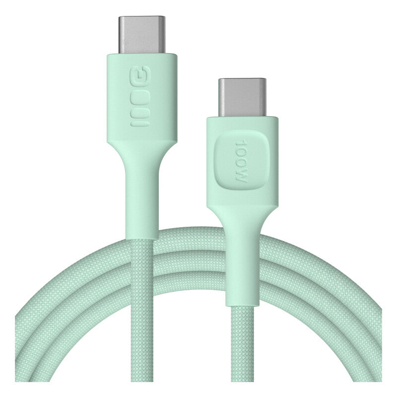 Green Cell KABGC100PS200MG USB-kabel 2 m USB C 0,48 Gbit/sek. 100 W Grøn
