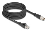 DeLOCK 80585 netværkskabel Sort 5 m Cat5e S/FTP (S-STP)