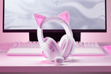 Razer Kraken Kitty V2 Headset Ledningsført Spil USB Type-A Hvid