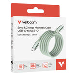Verbatim 31864 USB-kabel USB 2.0 1,2 m USB C 0,48 Gbit/sek. 60 W Grøn