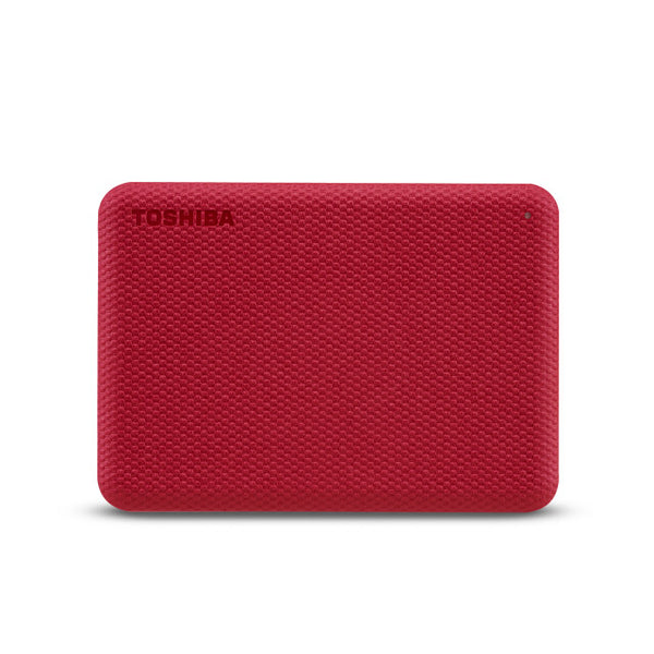 Toshiba Canvio Advance ekstern harddisk 1 TB 2.5" USB Type-A 2.0/3.2 Gen 1 (3.1 Gen 1) Rød
