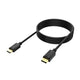 Akasa AK-CBDP27-20BK DisplayPort kabel 2 m Sort