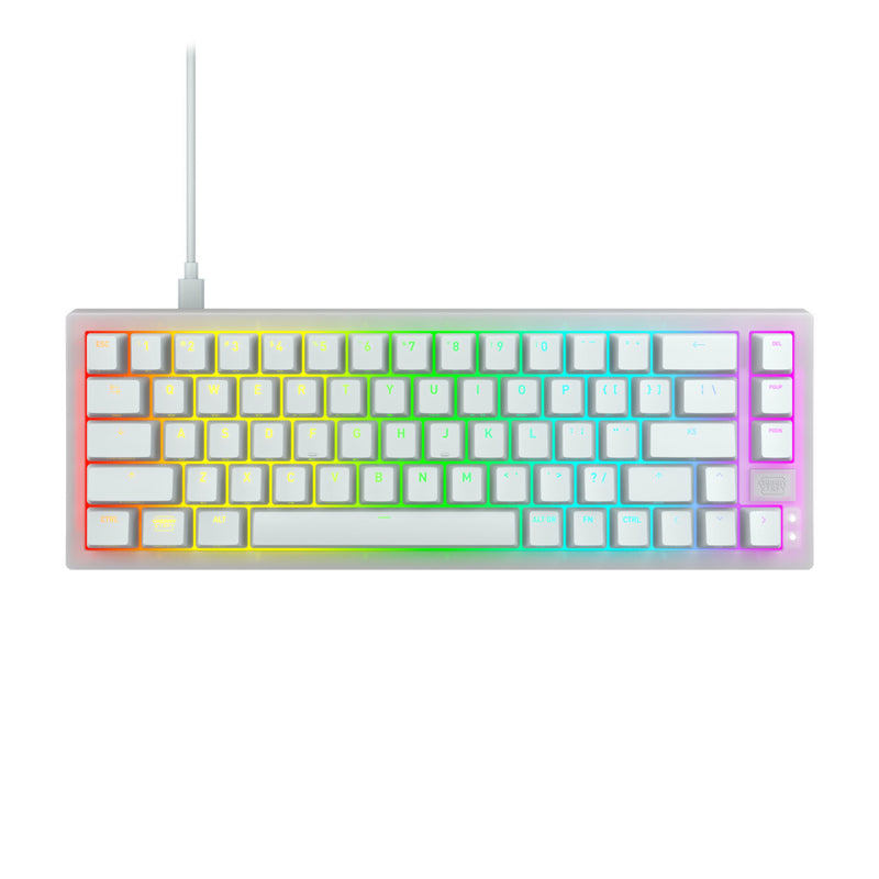 CHERRY K5V2 Compact tastatur Spil USB QWERTY Engelsk Hvid