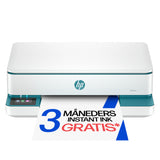HP ENVY 6122e Trådløst All-in-One Farve Printer, Instant Ink; Fotoudskrivning