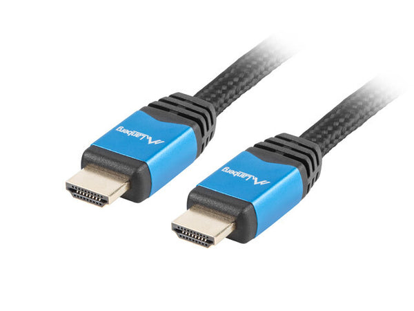 Lanberg CA-HDMI-20CU-0018-BL HDMI-kabel 1,8 m HDMI Type A (Standard) Sort