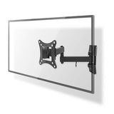 Nedis TVWM1510BK tv-beslag 68,6 cm (27") Sort