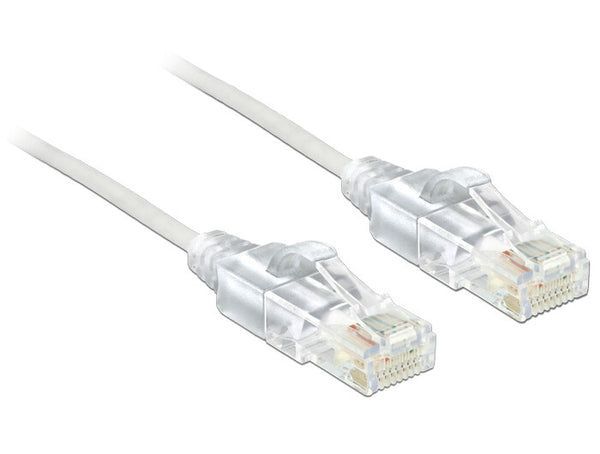 DeLOCK 83781 netværkskabel Hvid 1 m Cat6 U/UTP (UTP)