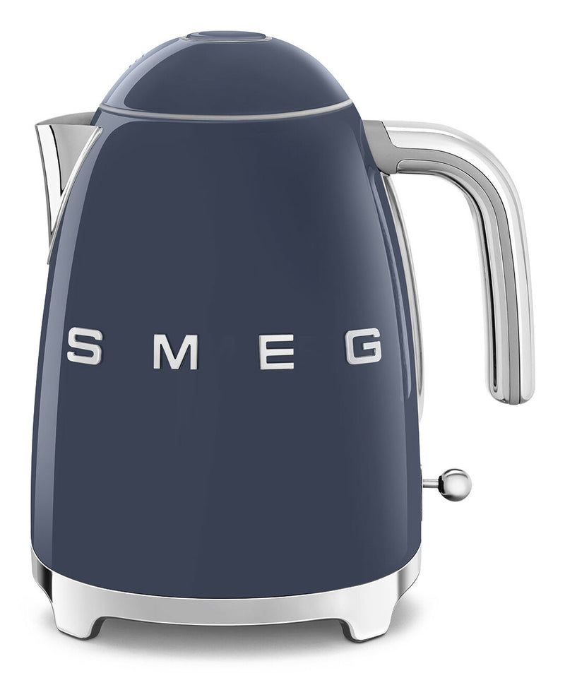 Smeg KLF03NBEU elkedel 1,7 L 2400 W Blå, Krom