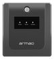 Armac H/1000F/LED UPS-enhed Interaktivt indgangsstik 1 kVA 4 AC stikkontakt(er)
