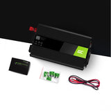 Green Cell INV23 strømadapter og vekselret Automatisk 1000 W Sort