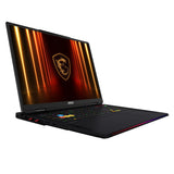 MSI Raider A18 HX A9WJG-258FR AMD Ryzen™ 9 9955HX3D Laptop 45,7 cm (18") UHD+ 64 GB DDR5-SDRAM 2 TB SSD NVIDIA GeForce RTX 5090 Wi-Fi 7 (802.11be) Windows 11 Pro Sort
