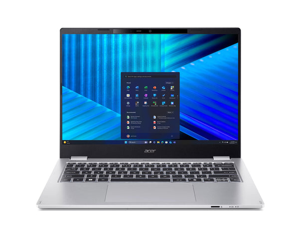 Acer TravelMate P4 TMP414-55-TCO-5880 Intel Core Ultra 5 225U Laptop 35,6 cm (14") WUXGA 16 GB DDR5-SDRAM 512 GB SSD Wi-Fi 7 (802.11be) Windows 11 Pro Blå