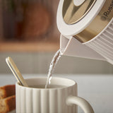 Russell Hobbs Bronte elkedel 1,7 L 2400 W Guld, Stenfarve