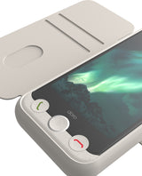 Doro 8935 mobiltelefon etui 11,4 cm (4.5") Tegnebogsetui Hvid