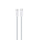 DUDAO L6C USB-C to 60W PD 2m hvid - Digital/Daten USB-kabel USB C