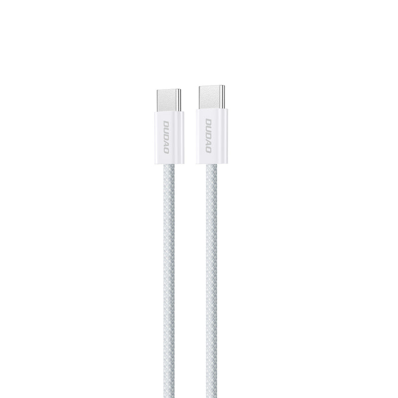 DUDAO L6C USB-C to 60W PD 2m hvid - Digital/Daten USB-kabel USB C
