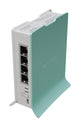 Mikrotik hAP trådløs router Gigabit Ethernet Enkelt band (2,4 GHz) Grøn, Hvid
