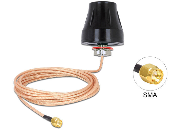 DeLOCK 89589 antenne Omniretningsbestemt antenne SMA 2 dBi