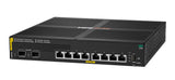 HPE Aruba Networking CX 6000 8p 10M/100M/1G Class4 PoE 2p SFP 1G 67W Switch Administreret L2 Gigabit Ethernet (10/100/1000) Strøm over Ethernet (PoE) 1U Sort