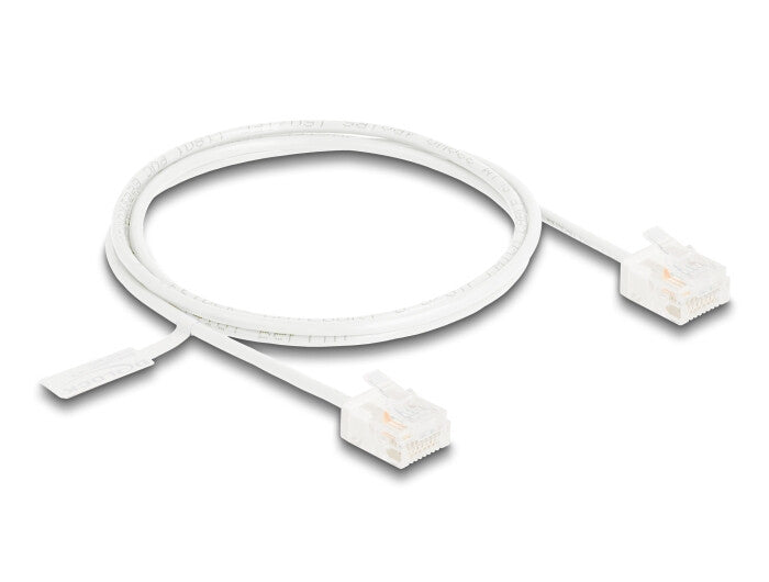 DeLOCK 80774 netværkskabel Hvid 1 m Cat6 U/UTP (UTP)