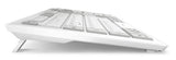 Sharkoon OfficePal K30W wh tastatur Hjemme/kontor USB QWERTZ Tysk Hvid