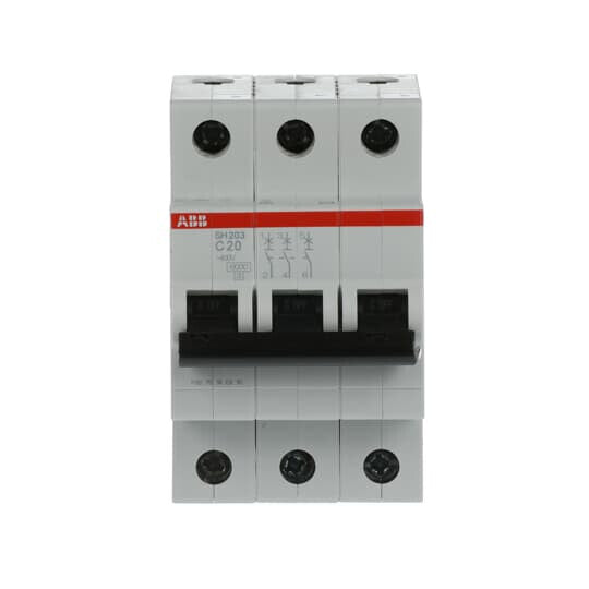 ABB 2CDS213001R0204 kredsløbsafbryder Miniature strømafbryder 3