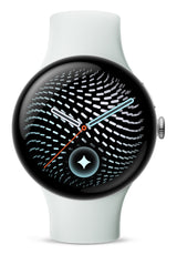 Google Pixel Watch 5 AMOLED 45 mm Digital Berøringsskærm Sølv Wi-Fi GPS (satellit)
