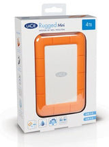 LaCie Rugged Mini ekstern harddisk 4 TB 5400 rpm Micro-USB B 3.2 Gen 1 (3.1 Gen 1) Orange