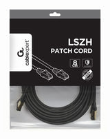 Gembird PP8-LSZHCU-BK-7.5M netværkskabel Sort 7,5 m Cat8 S/FTP (S-STP)