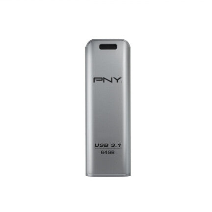 PNY FD64GESTEEL31G-EF USB-nøgle 64 GB 3.2 Gen 1 (3.1 Gen 1) Rustfrit stål