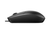 Rapoo N100-BK mus Kontor Ambidextrous USB Type-A Optisk 1600 dpi