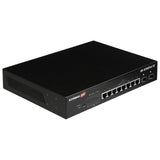 Edimax GS-5208PLG V2 netværksswitch Administreret Gigabit Ethernet (10/100/1000) Strøm over Ethernet (PoE) Sort