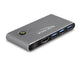 DeLOCK 18647 KVM Switch Anthracit
