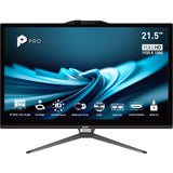 MSI Pro AP222T 14MA-613EU Intel® Core™ i3 i3-14100 54,6 cm (21.5") 1920 x 1080 pixel Berøringsskærm All-in-One PC 8 GB DDR4-SDRAM 512 GB SSD Windows 11 Home Wi-Fi 5 (802.11ac) Sort