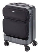 TROIKA LUG02/CB bagage Trolley Hård skal Grå 47 L Acrylonitrilbutadienstyren, Nylon, Polykarbonat (PC)