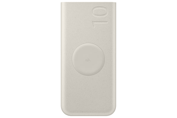 Samsung EB-U2510XUEGEU powerbank 10000 mAh Trådløs opladning Beige